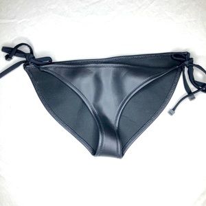Triangl Bikini Bottom Faux Leather Size M